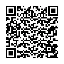 Código QR para número de teléfono +12673853455