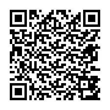 QR-koodi puhelinnumerolle +12673853456