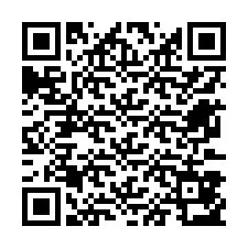 Código QR para número de teléfono +12673853457