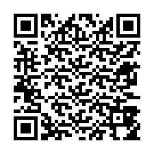 Código QR para número de teléfono +12673854898