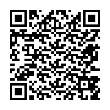 Código QR para número de telefone +12673859476