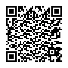 QR-код для номера телефона +12673859485