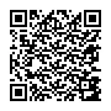 QR код за телефонен номер +12673883128