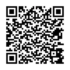 Codice QR per il numero di telefono +12673887843