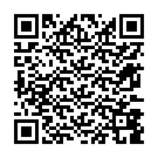 QR код за телефонен номер +12673889141