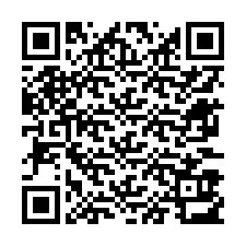 Codice QR per il numero di telefono +12673913188