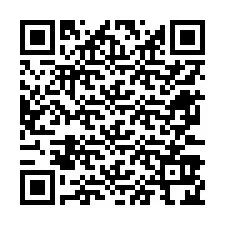 QR-code voor telefoonnummer +12673924978