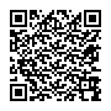 QR-code voor telefoonnummer +12673998829