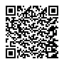 Kode QR untuk nomor Telepon +12674002370