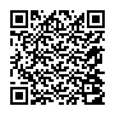 Kod QR dla numeru telefonu +12674002371