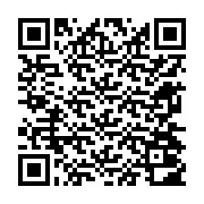 QR-kood telefoninumbri jaoks +12674002374