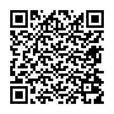 QR Code สำหรับหมายเลขโทรศัพท์ +12674019166