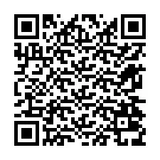 QR-code voor telefoonnummer +12674039591