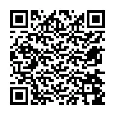 QR-Code für Telefonnummer +12674046707