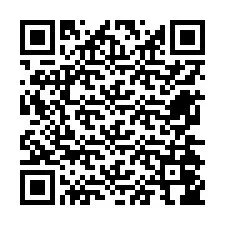 QR Code pour le numéro de téléphone +12674046877