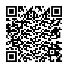 Código QR para número de teléfono +12674059206