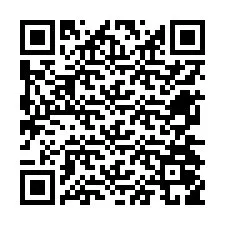 Kode QR untuk nomor Telepon +12674059373