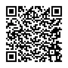 QR kód a telefonszámhoz +12674064558