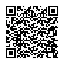電話番号のQRコード +12674068990