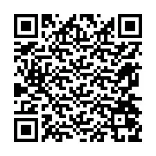 Código QR para número de teléfono +12674079771