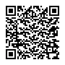 Kode QR untuk nomor Telepon +12674134088