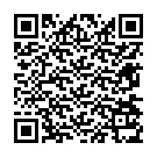 QR-code voor telefoonnummer +12674135312