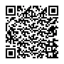 QR-код для номера телефона +12674141006