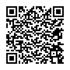 QR-Code für Telefonnummer +12674148713