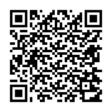 QR-код для номера телефона +12674212126