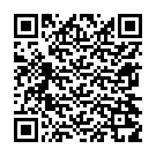 Codice QR per il numero di telefono +12674219294