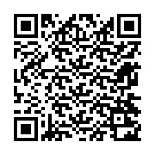 QR Code สำหรับหมายเลขโทรศัพท์ +12674222655