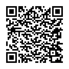 QR-koodi puhelinnumerolle +12674222658