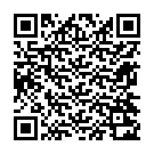 Codice QR per il numero di telefono +12674222665