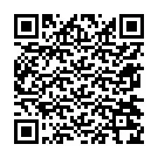 QR-koodi puhelinnumerolle +12674224314