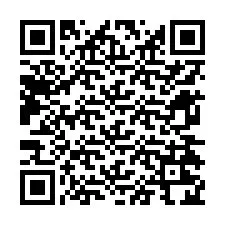 Kode QR untuk nomor Telepon +12674224890