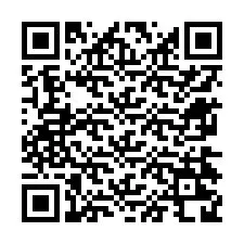 QR-код для номера телефона +12674228448