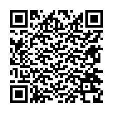 QR Code สำหรับหมายเลขโทรศัพท์ +12674228762