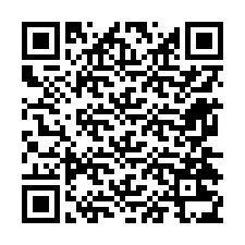 Codice QR per il numero di telefono +12674235975
