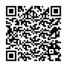 QR код за телефонен номер +12674238541