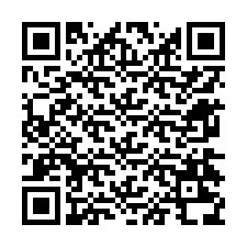 QR-koodi puhelinnumerolle +12674238544