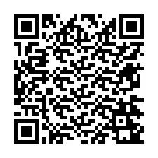 QR-Code für Telefonnummer +12674241512