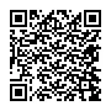 QR Code สำหรับหมายเลขโทรศัพท์ +12674246276