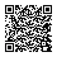 Código QR para número de telefone +12674280266