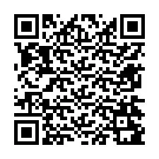 Código QR para número de teléfono +12674281546