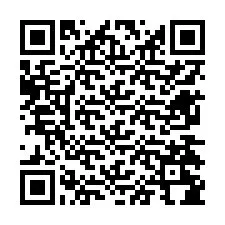 QR-код для номера телефона +12674284986