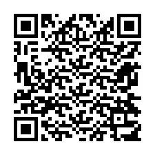 QR код за телефонен номер +12674317635