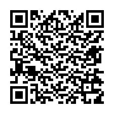 QR-kood telefoninumbri jaoks +12674319846