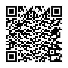 QR-код для номера телефона +12674322273