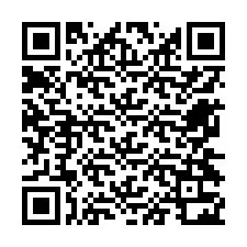 電話番号のQRコード +12674322277