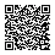 Kode QR untuk nomor Telepon +12674322278